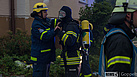 Teamwork zwischen Feuerwehr und THW        Quelle: News5 / Goppelt